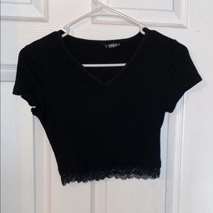 shein black top